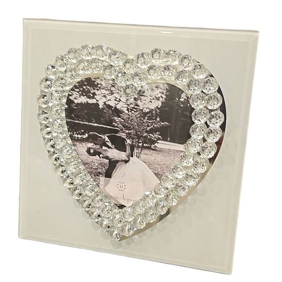 Nanette Lepore Mirrored Heart- Shaped Frame - Picture 1 of 6
